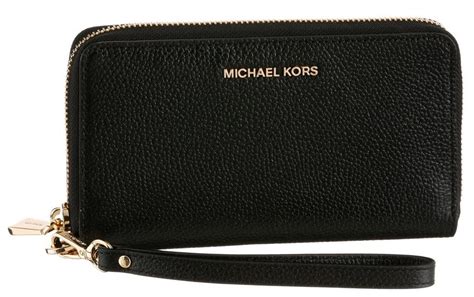 Michael kors LG flat mf PHN case wristlet leather 